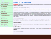Tablet Screenshot of phaseplot.org